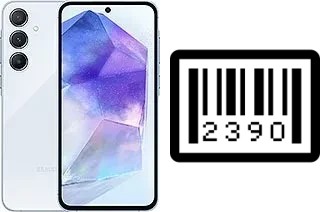 How to find the serial number on Samsung Galaxy A55