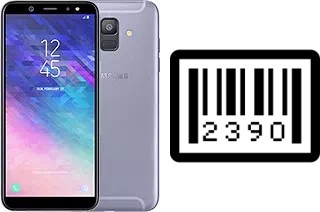 How to find the serial number on Samsung Galaxy A6 (2018)