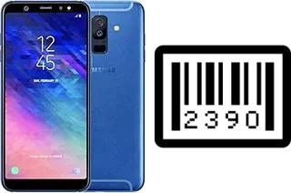 How to find the serial number on Samsung Galaxy A6+ (2018)