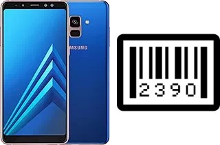 How to find the serial number on Samsung Galaxy A8+ (2018)