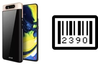 How to find the serial number on Samsung Galaxy A80