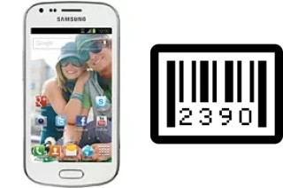 How to find the serial number on Samsung Galaxy Ace II X S7560M