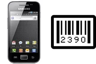 How to find the serial number on Samsung Galaxy Ace S5830I