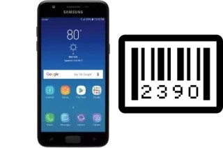 How to find the serial number on Samsung Galaxy Amp Prime 3