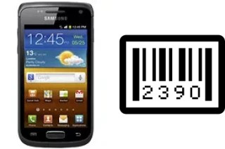 How to find the serial number on Samsung Galaxy W I8150