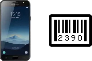 How to find the serial number on Samsung Galaxy C8