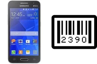 How to find the serial number on Samsung Galaxy Core 2