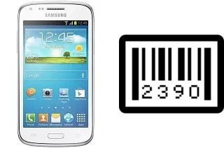 How to find the serial number on Samsung Galaxy Core I8260