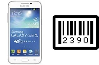 How to find the serial number on Samsung Galaxy Core Lite LTE