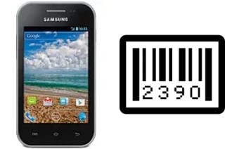 How to find the serial number on Samsung Galaxy Discover S730M