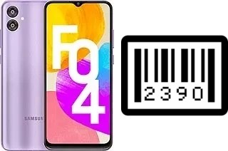 How to find the serial number on Samsung Galaxy F04