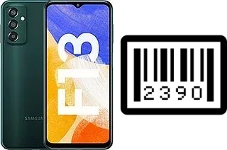 How to find the serial number on Samsung Galaxy F13