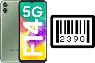 How to find the serial number on Samsung Galaxy F14