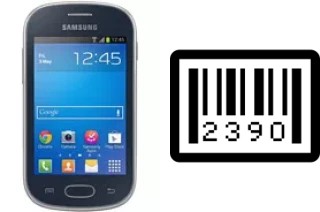 How to find the serial number on Samsung Galaxy Fame Lite Duos S6792L