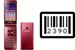 How to find the serial number on Samsung Galaxy Folder2