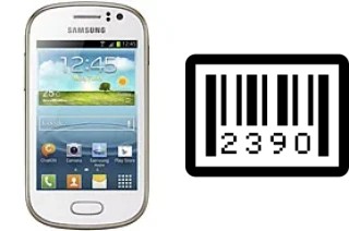 How to find the serial number on Samsung Galaxy Fame S6810