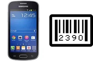 How to find the serial number on Samsung Galaxy Fresh S7390