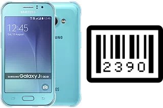 How to find the serial number on Samsung Galaxy J1 Ace