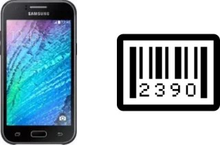 How to find the serial number on Samsung Galaxy J1 mini