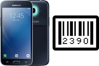 How to find the serial number on Samsung Galaxy J2 Pro (2016)