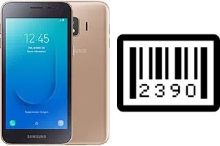 How to find the serial number on Samsung Galaxy J2 Core