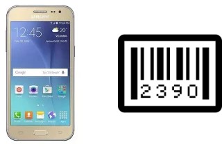 How to find the serial number on Samsung Galaxy J2 DTV