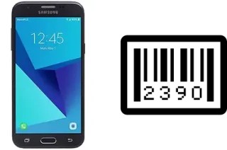 How to find the serial number on Samsung Galaxy J3 Prime