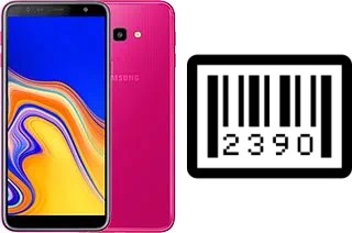 How to find the serial number on Samsung Galaxy J4+