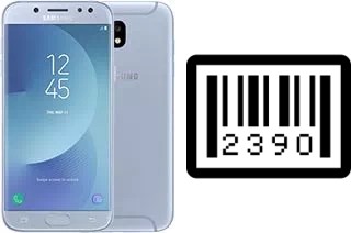 How to find the serial number on Samsung Galaxy J5 (2017)