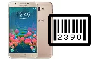 How to find the serial number on Samsung Galaxy J5 Prime (2017)