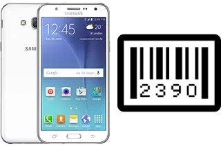 How to find the serial number on Samsung Galaxy J5