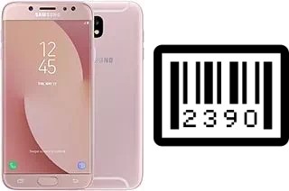 How to find the serial number on Samsung Galaxy J7 (2017)