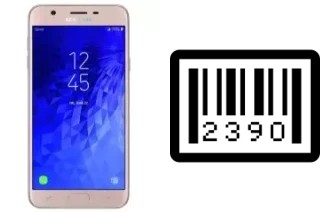 How to find the serial number on Samsung Galaxy J7 Refine (2018)