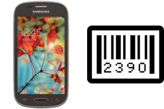 How to find the serial number on Samsung Galaxy Light