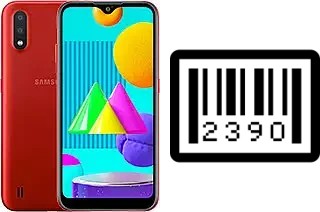 How to find the serial number on Samsung Galaxy M01