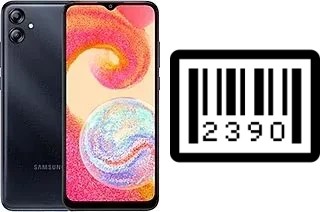 How to find the serial number on Samsung Galaxy M04