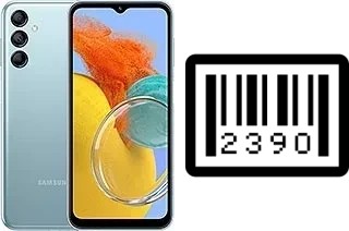 How to find the serial number on Samsung Galaxy M14