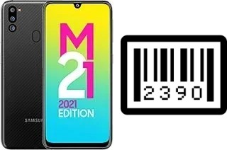 How to find the serial number on Samsung Galaxy M21 2021