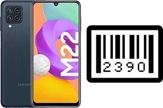 How to find the serial number on Samsung Galaxy M22