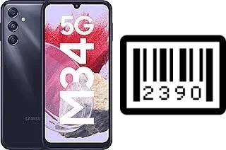 How to find the serial number on Samsung Galaxy M34 5G