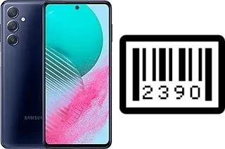 How to find the serial number on Samsung Galaxy M54