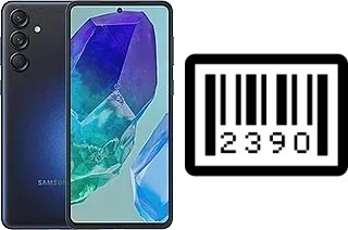 How to find the serial number on Samsung Galaxy M55