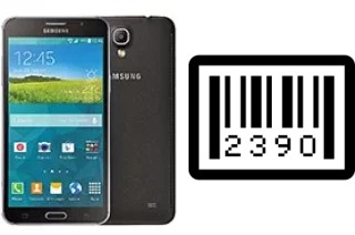 How to find the serial number on Samsung Galaxy Mega 2