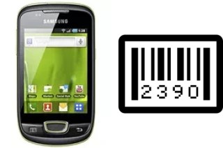 How to find the serial number on Samsung Galaxy Mini S5570