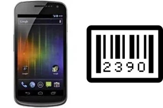 How to find the serial number on Samsung Galaxy Nexus I9250