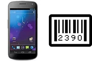 How to find the serial number on Samsung Galaxy Nexus LTE L700