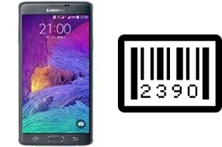 How to find the serial number on Samsung Galaxy Note 4 Duos