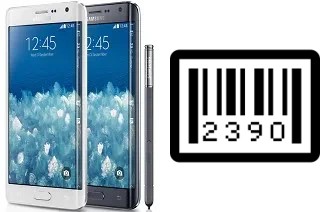 How to find the serial number on Samsung Galaxy Note Edge