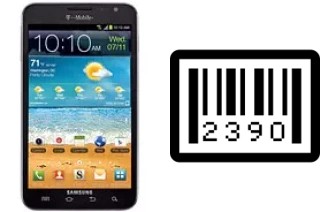 How to find the serial number on Samsung Galaxy Note T879