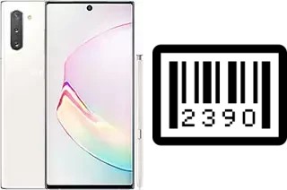 How to find the serial number on Samsung Galaxy Note10 5G